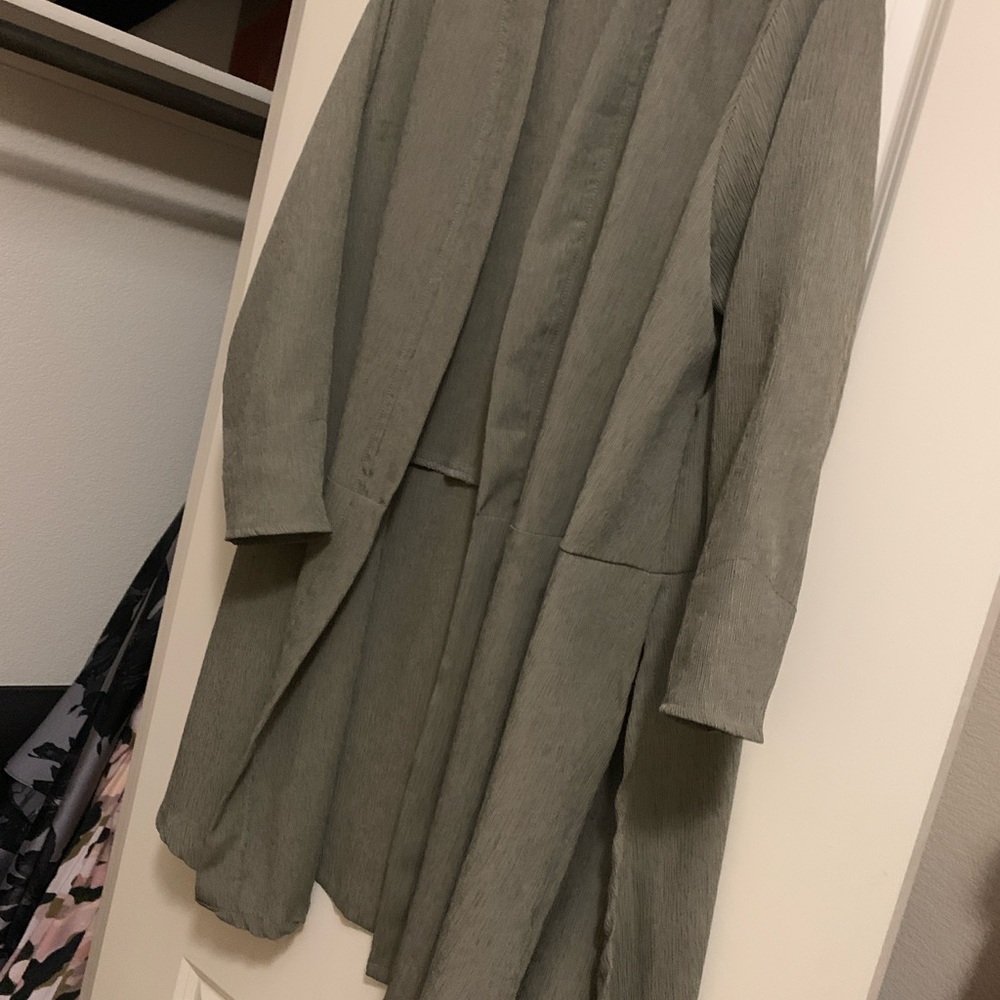 Chic Women's Brown Open Jacket